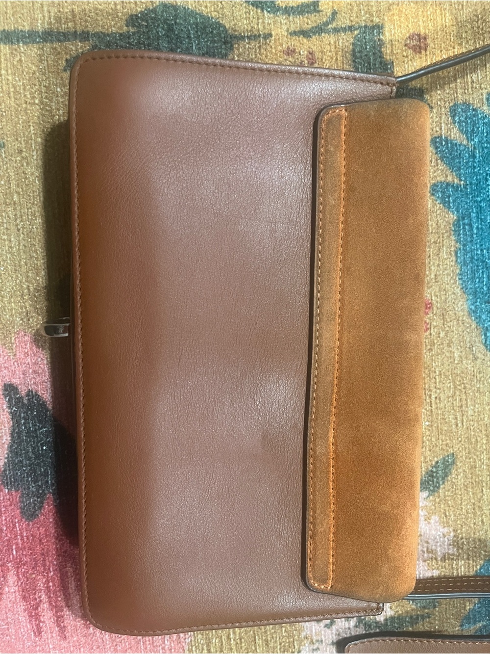 Authentic Chloe Faye Brown Leather & Suede Shoulder Bag - Picture 2 of 11